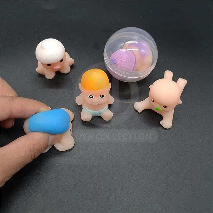 TPR Soft Baby Shape Squishy Mochi Toy